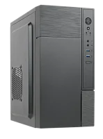 Корпус с блоком питания 450Вт./ Case Forza mATX case, black, w/PSU 450W 12cm, w/2xUSB3.0, w/pwr cord, w/o FAN (FZ-017-SX450R-U32)
