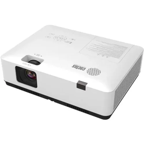 Cactus CS-S2.WT Проектор белый {3LCD 40000Lm LS 4000Lm ANSI (1024x768) 15000:1 ресурс лампы:10000часов 1xUSB typeA 2xHDMI 4.7кг