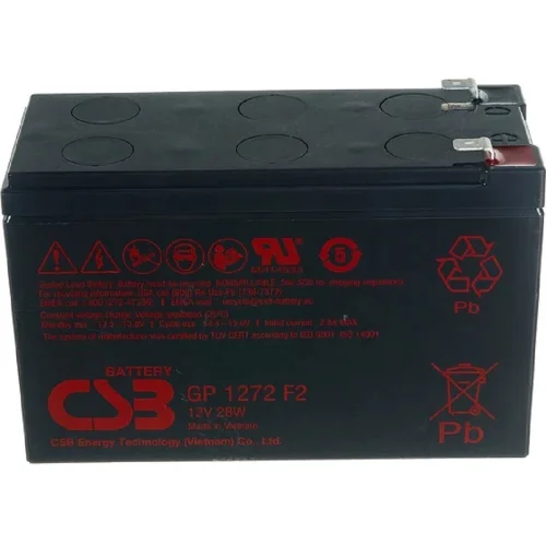 CSB Батарея GP1272 12V (7.2 Ah) F2 (28W)) (698900)