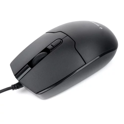 Gembird MOP-430 черный, USB, {проводной, 3кл+колесо-кнопка, 1000/ 1600 DPI, 1,5 м} фото 3