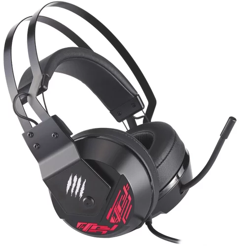Игровые наушники Mad Catz F.R.E.Q. 4 чёрные 7.1, USB, RGB подсветка, 50 мм неодимовые магниты, 32 Ом, 20 ~ 20000 Гц, микрофон (AF13C2INBL000-0) фото 5