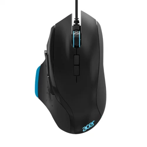Мышь Acer OMW123 Wired, 6400dpi, USB, 6but, cable 1.8 m (ZL.MCEEE.00X)