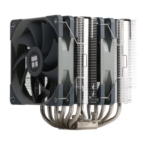 Кулер для процессора/ Thermalright Peerless Assassin 120 (4-pin PWM, 157mm, Ni/CU, 6x6mm, 2x120mm, 66.17CFM, 25.6dBA, 1500RPM, S: 1700, 1200, 115X, AM5, AM4) (PA120)