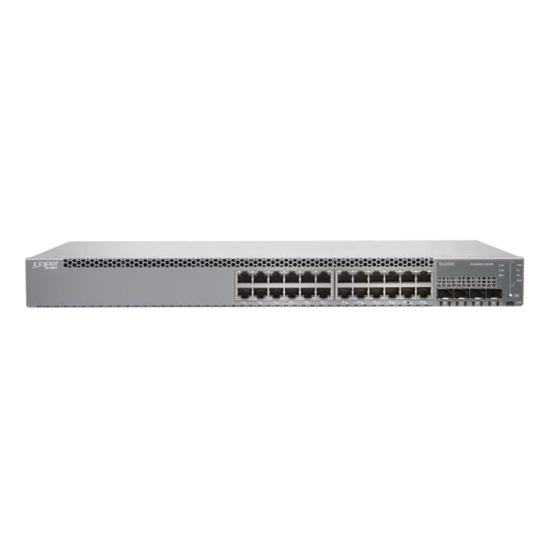 Коммутатор EX2300/ EX2300 24-port 10/100/1000BaseT, 4 x 1/10G SFP/SFP+ (optics sold separately) (EX2300-24T)