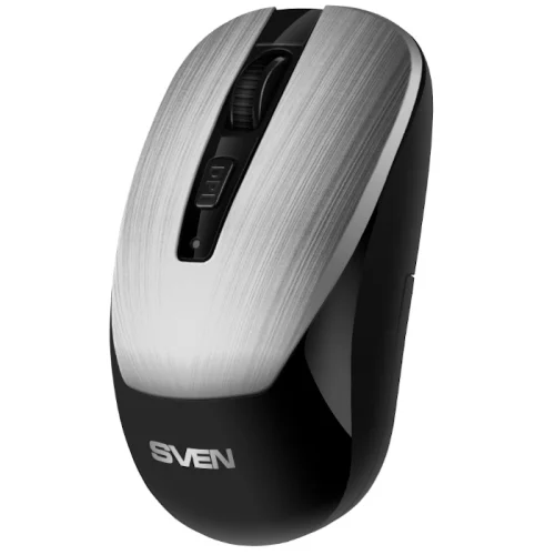 *Беспроводная мышь SVEN RX-380W серебристая (SV-020590) фото 2