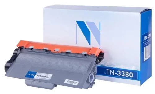 Brother TN-3380P Тонер-картридж повышенной емкости для HL-5440D/ 5450DN/ 5470DW/ 6180DW/ DCP-8110DN/ 8250DN/ MFC-8520DN/ 8950DW (8000 стр.) white box аналог TN-3380 (TN3380P)