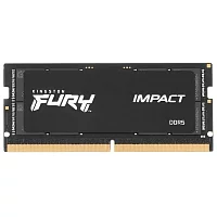 Память оперативная/ Kingston 64GB 5600MT/s DDR5 CL40 SODIMM (Kit of 2) FURY Impact PnP (KF556S40IBK2-64)