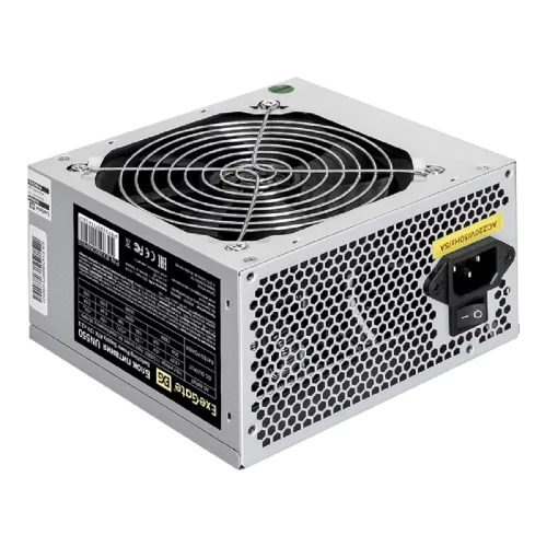 Exegate EX282069RUS Блок питания 550W ExeGate UN550, ATX, 12cm fan, 24p+4p, 6/ 8p PCI-E, 3*SATA, 2*IDE, FDD