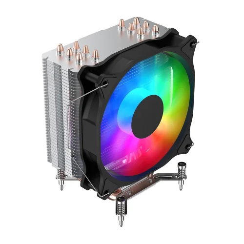 FSP NC5 Кулер для процессора Intel LGA: 1851/ 1700/ 1200, AMD:AM4/ AM5, Al+Cu, TDP 180W (POO0000021)