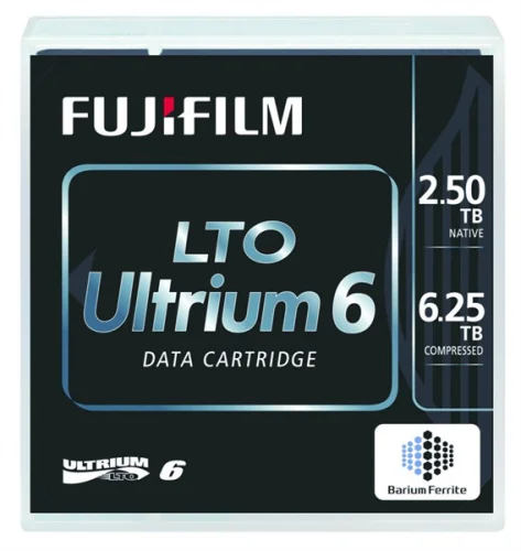 Картридж для ленточной библиотеки FUJIFILM LTO-6 Ultrium 2.5TB labelled Data Cartridge (analog C7976A) (18496/16310732)
