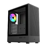 FSP Корпус ATX Minitower M221-BA, USB3.0 x 1/ USB2.0 x 2, Black (POC0000359)
