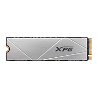 Твердотельный накопитель/ ADATA SSD GAMMIX S60 BLADE, 2048GB, M.2(22x80mm), NVMe, PCIe 4.0 x4, 3D NAND, R/ W 5000/ 4200MB/ s, IOPs -/ -, TBW 450, DWPD 0.12, with HeatSink (5 лет) (AGAMMIXS60-2T-CS)