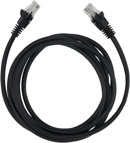 Патч-корд Buro UTP 4 пары cat.5E CCA molded 2м черный RJ-45 (m)-RJ-45 (m) (1645930) (1645930#MLN)