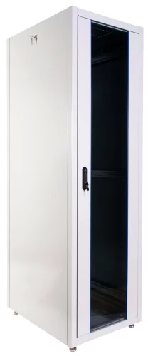 ЦМО Шкаф телекоммуникационный напольный ЭКОНОМ 42U (600х800) дверь металл 2 шт. (ШТК-Э-42.6.8-33АА)