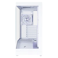 1STPLAYER Корпус GM7 ARGB White / ATX / 4x120mm ARGB fans / GM7-WH-3FN7R-W-1FN7-W