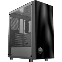 Корпус Компьютер без блока питания/ Case Ocypus Gamma C70 BK, Midi-Tower, TG, no fans, 1xUSB-A 3.0 + 1xUSB 2.0, ATX, mATX, mITX Black (GAMMA-C70-BKG000XX-GL)