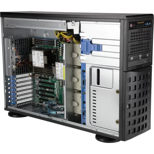 Серверная платформа в сборе/ SYS-740P-TR (bundle2): 4U, 2x LGA-4189, 16x DDR4 up to 4TB, 8 x 3.5