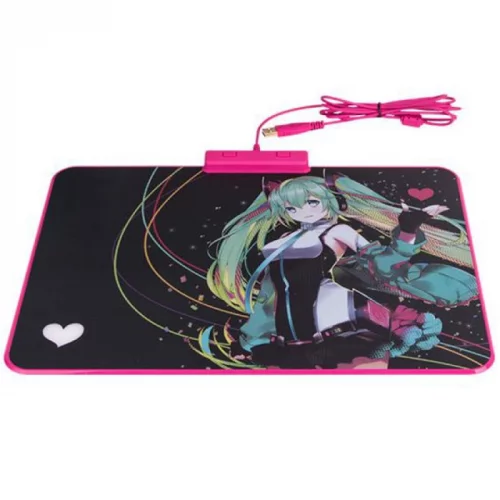 Игровой коврик для мыши Tt eSPORTS Draconem RGB HATSUNE MIKU Edition (MP-DCM-RGBHMS-09) фото 2