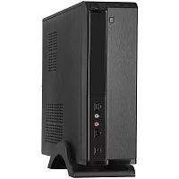 Exegate EX268690RUS Корпус MiniITX Exegate MI-207 Black, miniITX/mATX, , 2*USB, Audio