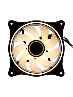 Кулер для ПК/ Case Cooler HSPD FN027R Black (120x120x25mm, 4-pin PWM, ARGB, 48.6CFM, 30.1dBA, 1500RPM, Black) (FN027R-120BK-ARGB)