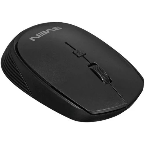 SVEN Беспроводная мышь RX-210W чёрная (2,4 GHz, 3+1кл. 800-1400 DPI, блистер) (SV-020637) фото 2