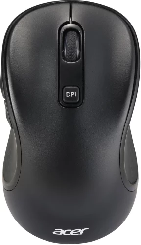 Мышь компьютерная/ Беспроводная мышь ACER OMR303 оптическая (1600dpi) беспроводная (6but) black (ZL.MCECC.01Y)