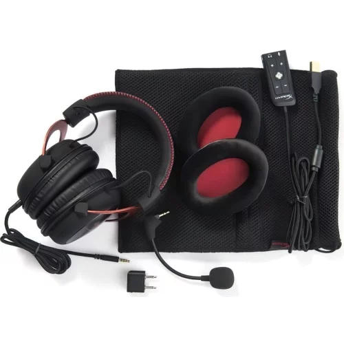 Гарнитура игровая/ HyperX Cloud II Red (KHX-HSCP-RD) фото 6