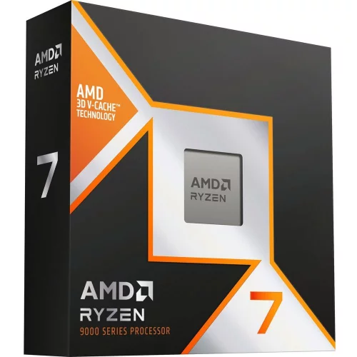 Центральный Процессор AMD RYZEN 7 9800X3D BOX (Granite Ridge, 4nm, C8/ T16, Base 4,7GHz, Turbo 5,2GHz, GPU Radeon Graphics, w/ o fan, L3 96Mb, TDP 120W, SAM5) (100-100001084WOF)