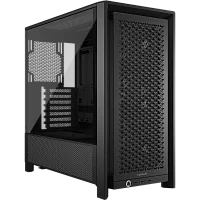 Корпус без блока питания/ Case Corsair Frame 4000D RS, Midi-Tower, TG, 3x120mm, 2xUSB-A 3.2, 1xUSB 3.2 Type-C, E-ATX, ATX, mATX, mITX Black (CC-9011312-WW)