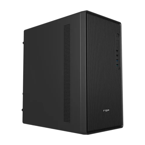 FSP Корпус mATX Minitower S120-B, USB3.0 x 2/ USB2.0 x 2, Black (POC0000297)