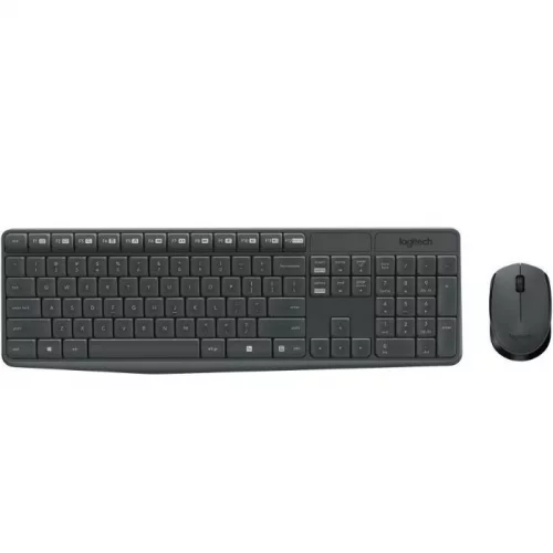 Комплект (клавиатура + мышь)/ Logitech Wireless Desktop MK235 Grey Retail (920-007948)
