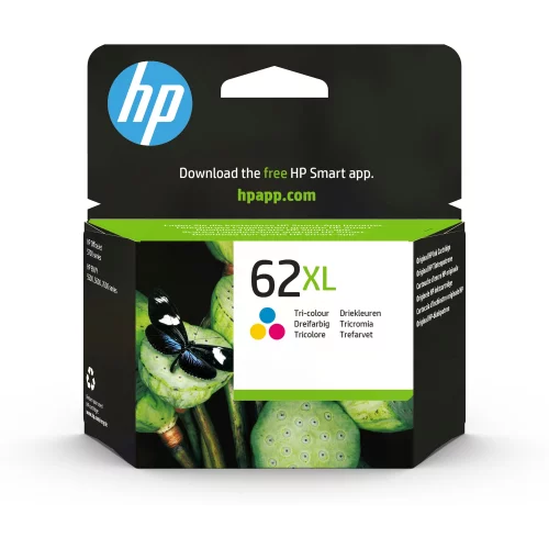 Картридж струйный HP 62XL C2P07AE многоцветный (415стр.) для HP OJ 200