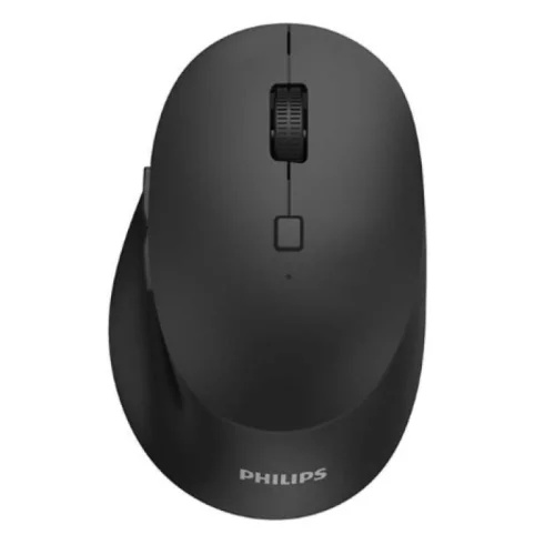 Мышь Philips SPK7607, Wireless, 2,4 GHz/ Bluetooth 3.0/5.0, 7butt, 800-3200dpi, right, Black (SPK7607B/01)
