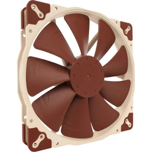 Кулер для корпуса/ Case Cooler Noctua NF-A20 PWM (200x200x30mm, 4-pin PWM, 86.46CFM, 18.1dBA, 800RPM, Beige/Brown)