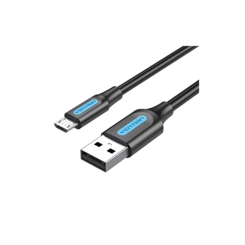 Кабель Vention USB 2.0 AM/micro B 5pin - 2м Черный (COLBH)