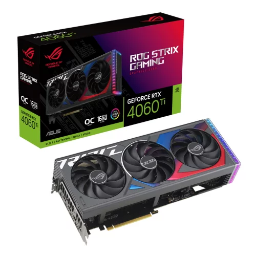 ROG-STRIX-RTX4060TI-O16G-GAMING /RTX4060TI 16G,HDMI,DP*3,16G,D6 (90YV0JI0-M0NA00)