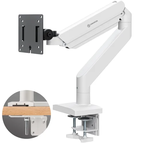 ONKRON G110-BW чёрно-белый { кронштейн (держатель) для монитора 13-55 дюймов настольный,макс.нагрузка 25 кг.,VESA: 75x75, 100x100 мм} (4262392442141) фото 2