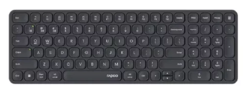 Клавиатура, Rapoo, E9310M, Ультра-тонкая, Беспроводная 2.4ГГц, Bluetooth3.0, серый (E9310M GRAY)