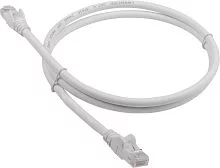 Патч-корд LANMASTER LSZH UTP кат.6, 3.0 м, белый (LAN-PC45/ U6-3.0-WH) (LAN-PC45/U6-3.0-WH)