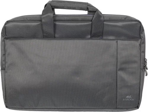 Сумка для ноутбука 17 Riva 8251 серый полиэстер (8251 GREY)