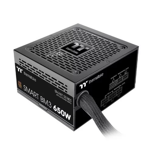 Блок питания Thermaltake Smart BM3 650 / Semi Modular/ Non Light/ Full Range/ Analog/ 80 Plus Bronze/ EU/ JP Main CAP/ All Flat Cables/ Gen 5 (PS-SPD-0650MNFABE-3)