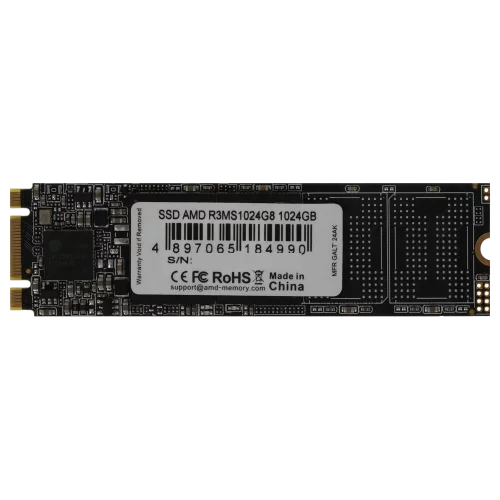 Накопитель SSD AMD SATA 1TB R3MS1024G8 Radeon M.2 2280