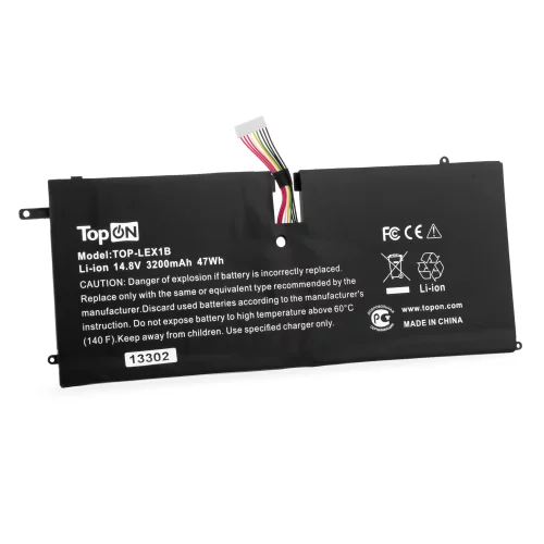 Аккумулятор для ноутбука Lenovo ThinkPad X1 14.8V 3200mAh PN: 45N1070-4S1P (TOP-LEX1B)