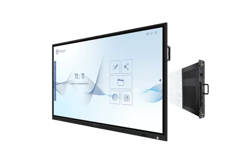 Интерактивный комплекс NextPanel 86, 86, 4К (3840*2160), 450 кд/ м2, 4000:1, IR, 10 мс, 20 касаний, WiFi-модуль, ОС Android, OPS: Intel Core, DDR4 8Гб, SSD 128Гб, (IFCKV5INT86) фото 5