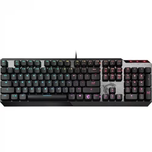 Клавиатура MSI VIGOR GK50 LOW PROFILE RU Wired, RGB, USB, Black