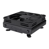 Кулер для процессора/ CPU Cooler Noctua NH-L9i chromax.black (59W, 4-pin PWM, 37mm, Al/Cu, 2x6mm, 1x92x92x14mm, 33.84CFM, 23.6dBA, 2500RPM, S: 1200/115x, Black)