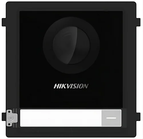 2Мп IP вызывная модуль c ИК-подсветкой 2 Мп камера типа Fish eyeWDR BLC DNR H.264 Механическая кнопка вызова микрофон и динамик тревожные входы 4 1 RS-485 2 реле 1 RJ-45 10M/100M/1000M Ethernet DC12В/ (DS-KD8003-IME1(B))