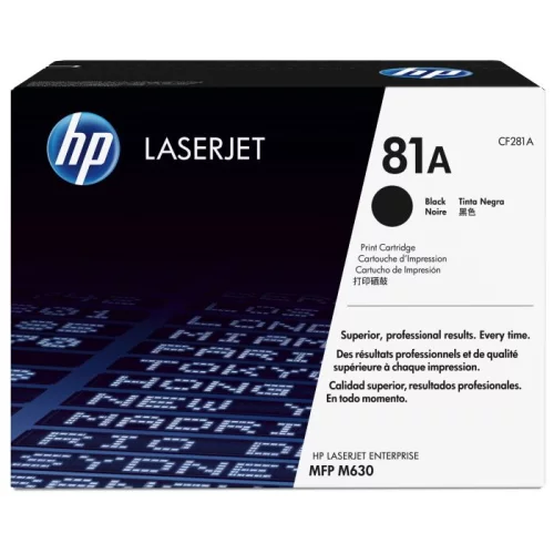 Тонер-картридж/ HP 81A Black LaserJet Toner Cartridge (CF281A)