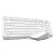 Клавиатура + мышь A4Tech Fstyler F1010 (F1010 WHITE) (F1010 WHITE)