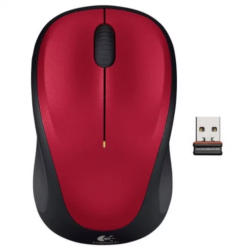 Мышь беспроводная Logitech M235 Red (910-002496) фото 2
